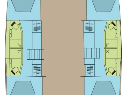 Catamarán para alquilar Komolac al mejor precio