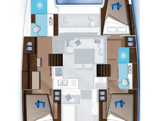 Alquiler Seget Donji - Lagoon Lagoon 40 en SamBoat