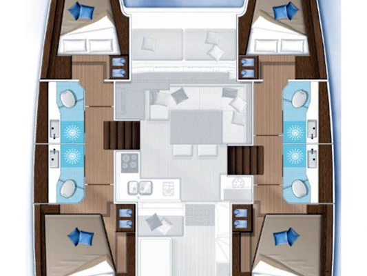 Alquiler de embarcaciones Lagoon Lagoon 40 enMarsh Harbour en Samboat