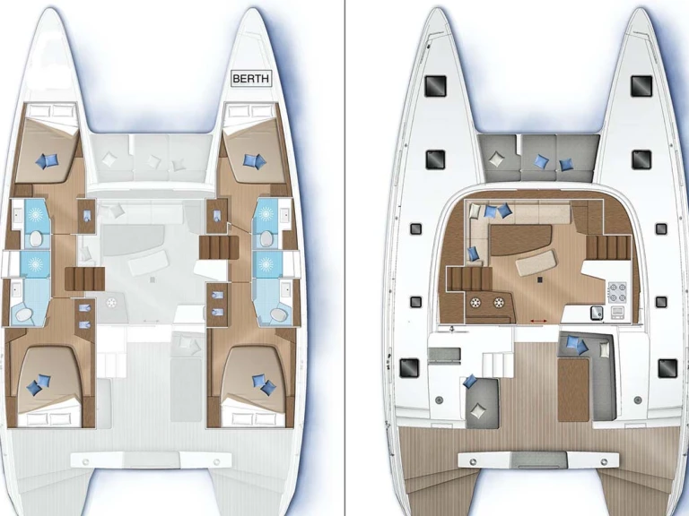 Alquiler de embarcaciones Lagoon Lagoon 42 enMarmaris (district) en Samboat