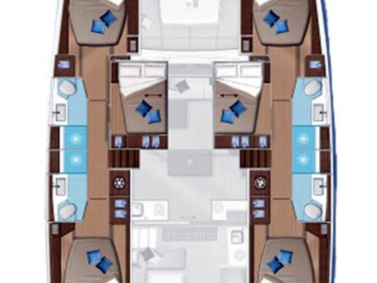 Alquiler Catamarán en Seget Donji - Lagoon Lagoon 50