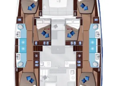 Alquiler Catamarán en Seget Donji - Lagoon Lagoon 50