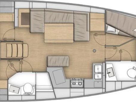 Alquiler de embarcaciones Bénéteau Oceanis 40.1 enSeget Donji en Samboat