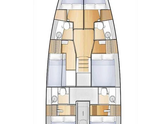 Alquiler de barcos Seget Donji barato de Sun Loft 47