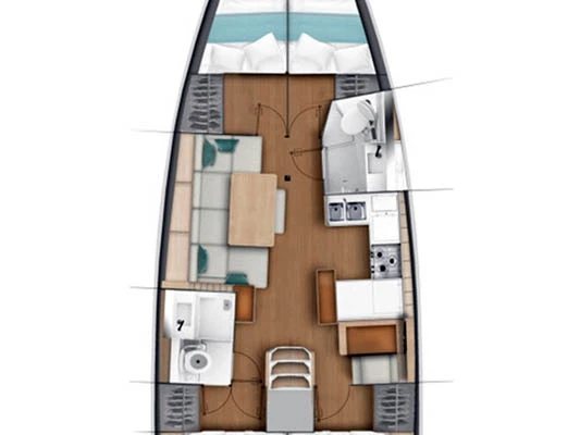 Alquiler Palma de Mallorca - Jeanneau Sun Odyssey 440 en SamBoat