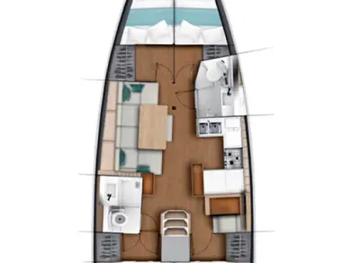 Alquiler Palma de Mallorca - Jeanneau Sun Odyssey 440 en SamBoat