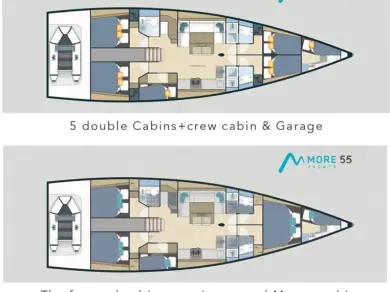 Alquiler Seget Donji - More Boats More 55 en SamBoat