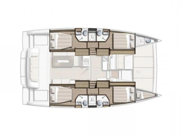 Alquiler de Catamarán, con o sin patrón Bali Biograd na Moru