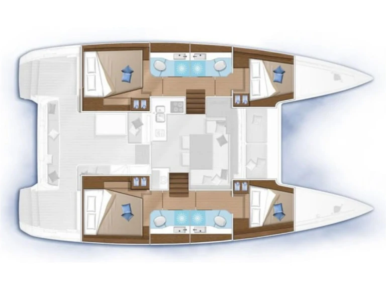 Alquiler de barcos Pirovac barato de Lagoon 40