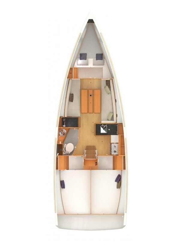 Alquiler Velero en Pirovac - Jeanneau Sun Odyssey 349