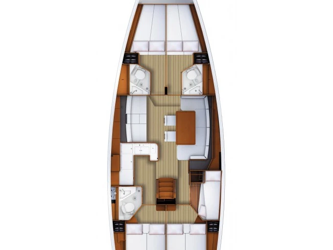 Alquiler Lávrio - Jeanneau Jeanneau 53 en SamBoat