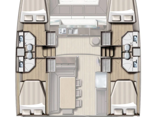 Alquiler de Catamarán, con o sin patrón Bali Préveza