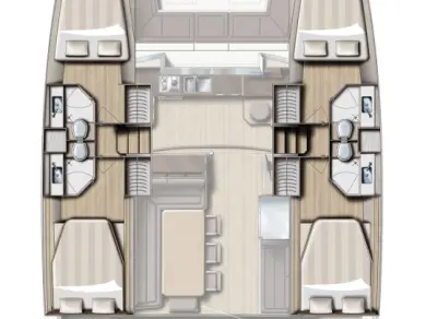 Alquiler de Catamarán, con o sin patrón Bali Préveza