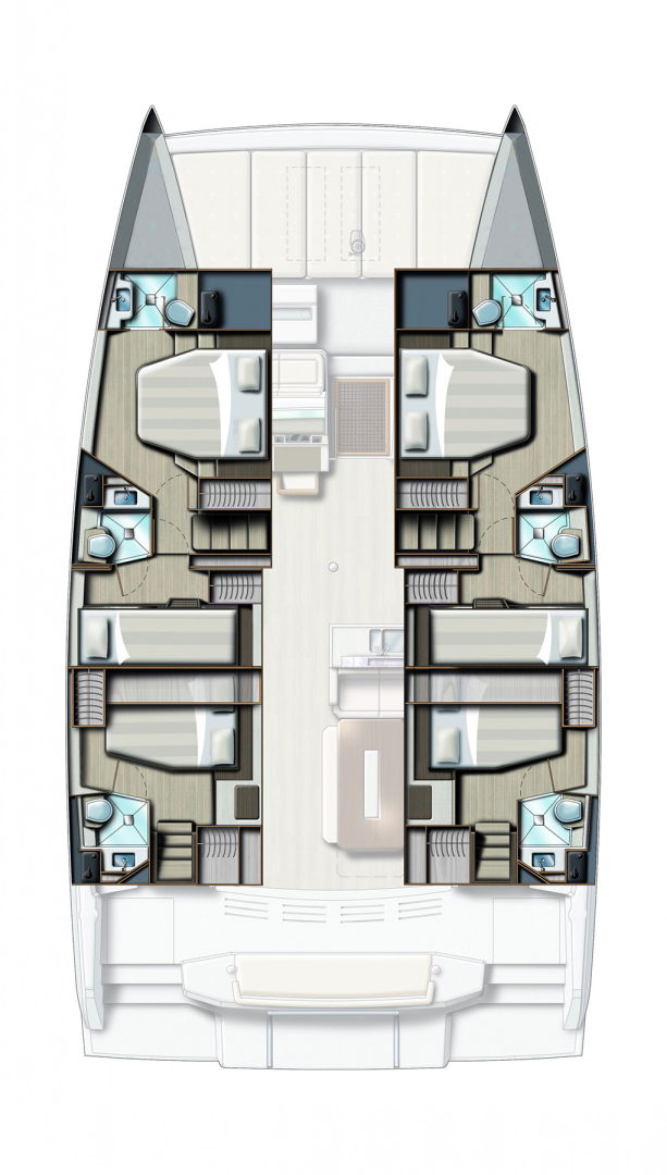 Alquiler Catamarán en Gouviá - Bali Bali 4.8