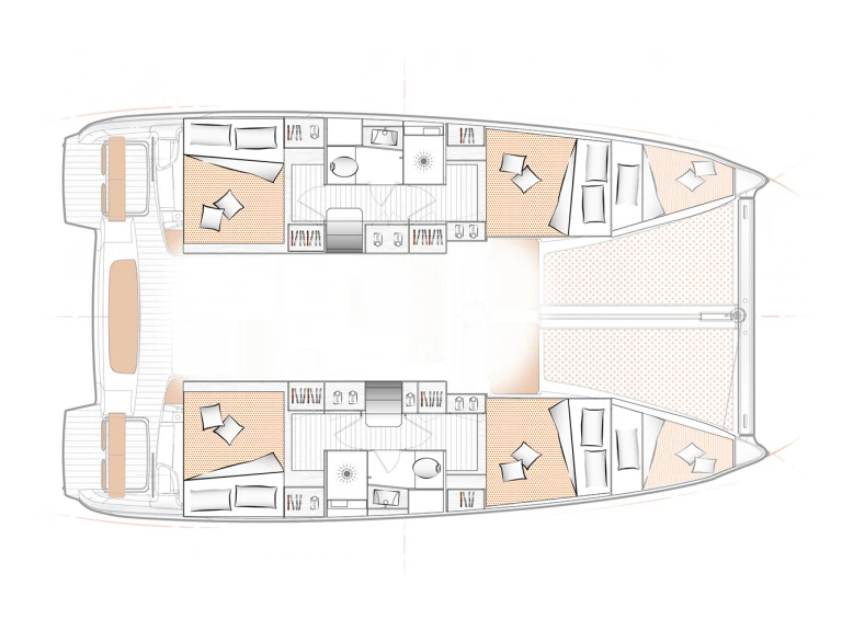 Alquiler Catamarán en Paros (Isla) - Excess Excess 11