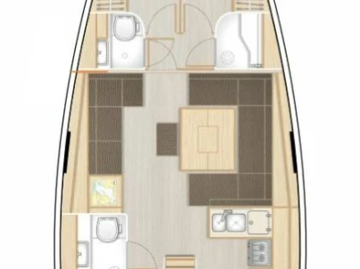 Hanse Hanse 458 de alquiler a Lefkáda