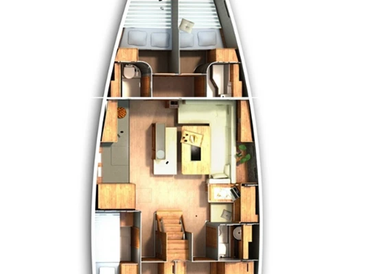 Alquiler de Hanse Hanse 505 en Cos