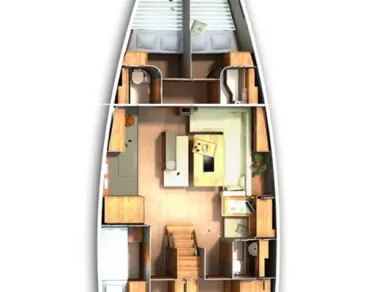 Alquiler de Hanse Hanse 505 en Cos