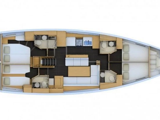 Alquiler de Velero, con o sin patrón Jeanneau Cos