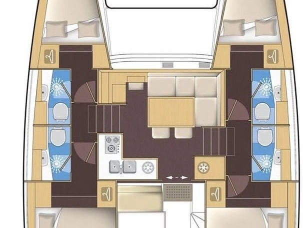 Alquiler Cos - Lagoon Lagoon 39 en SamBoat