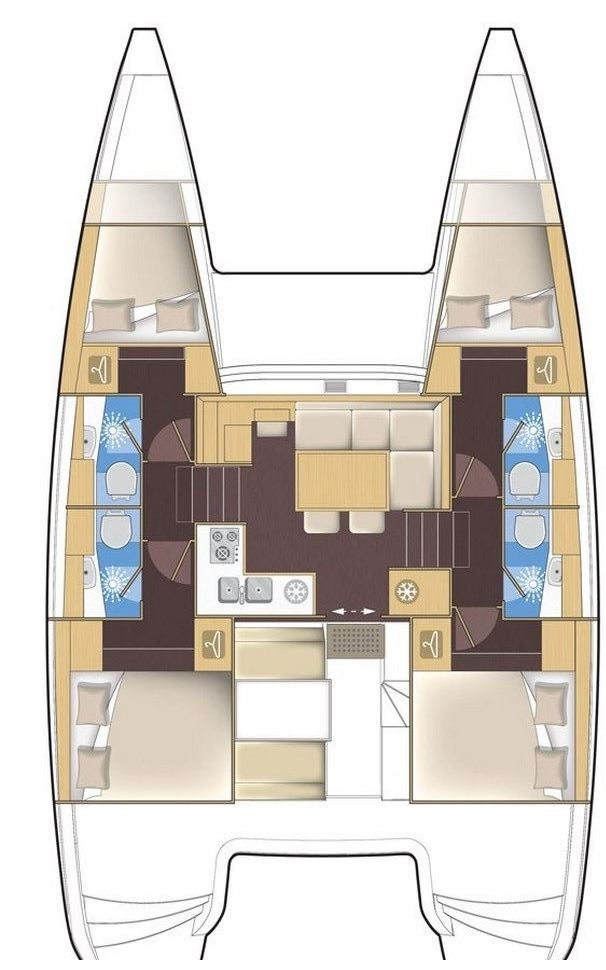 Alquiler Cos - Lagoon Lagoon 39 en SamBoat
