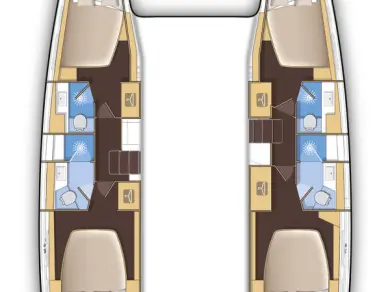 Lagoon Lagoon 42 de alquiler a Lefkáda