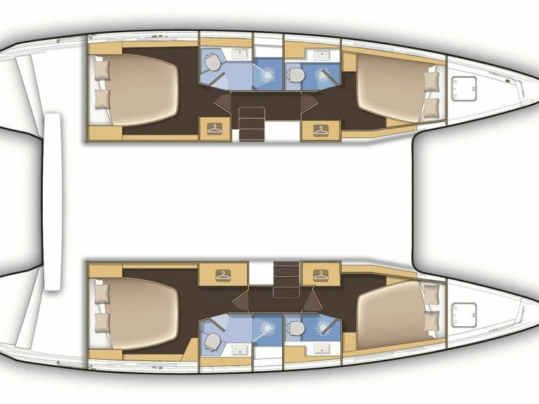 Alquiler de embarcaciones Lagoon Lagoon 42 enDeme of Volos en Samboat