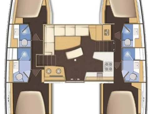 Alquiler Cos - Lagoon Lagoon 42 en SamBoat