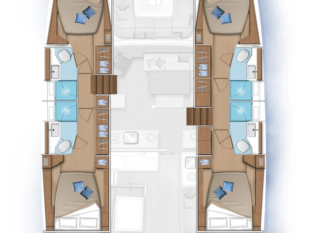 Lagoon Lagoon 46 de alquiler a Gouviá