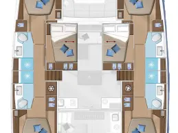 Alquiler Catamarán en Lefkáda - Lagoon Lagoon 50