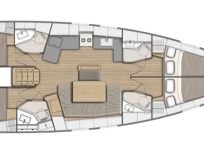 Alquiler de embarcaciones Bénéteau Oceanis 46.1 enCos en Samboat
