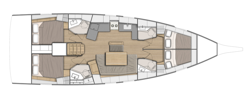 Alquiler de embarcaciones Bénéteau Oceanis 46.1 enCos en Samboat