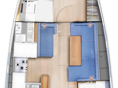 Jeanneau Sun Odyssey 410 de alquiler a Cos