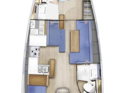 Alquiler de Jeanneau Sun Odyssey 410 en Deme of Volos