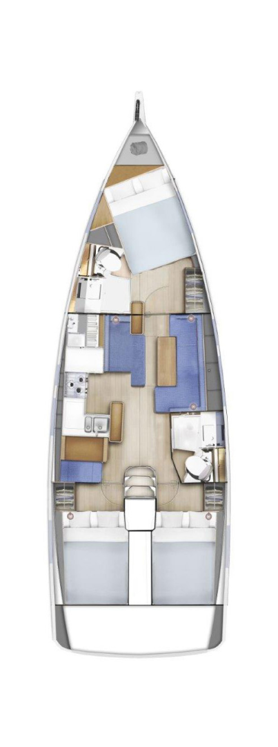 Alquiler de Jeanneau Sun Odyssey 410 en Deme of Volos