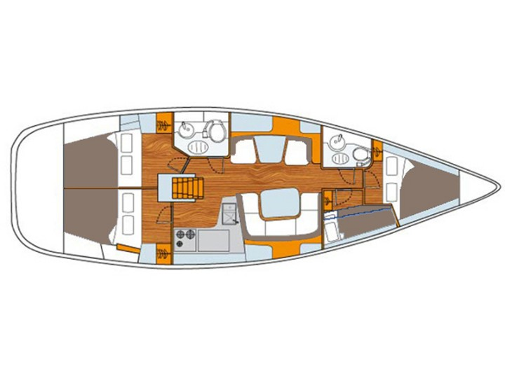 Alquiler de embarcaciones Jeanneau Sun Odyssey 43 enDeme of Volos en Samboat