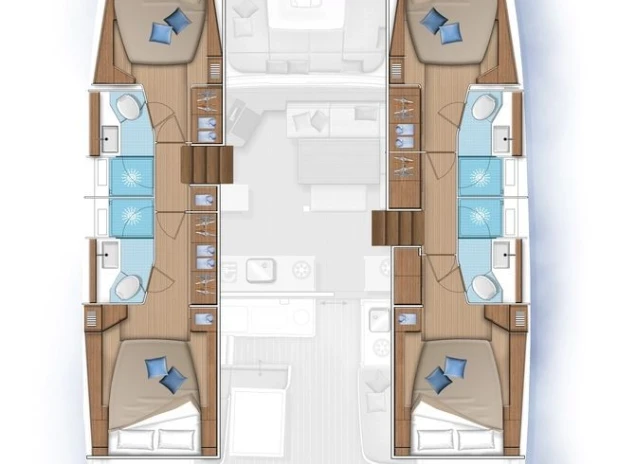 Alquiler de barcos Göcek barato de Lagoon 46