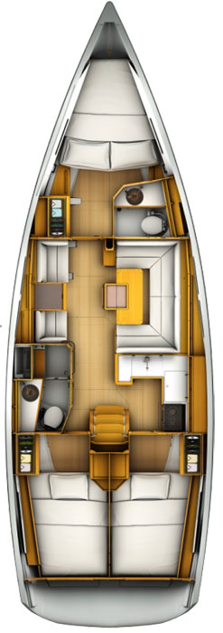 Alquiler de embarcaciones Jeanneau Sun Odyssey 419 enGöcek en Samboat