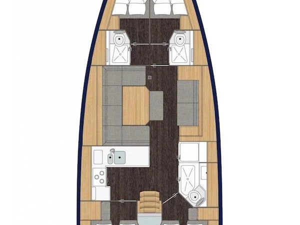 Alquiler de embarcaciones Bavaria Bavaria C45 enSeget Donji en Samboat