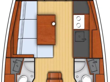 Alquiler Velero Bénéteau con o sin  título de navegación