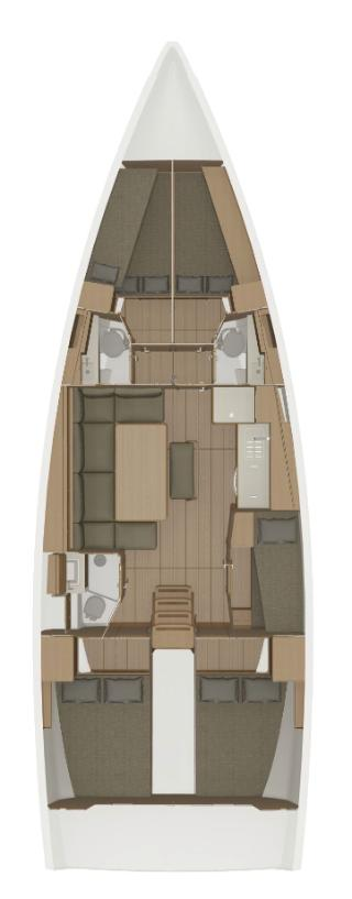Dufour Dufour 460 Grand Large de alquiler a Trogir