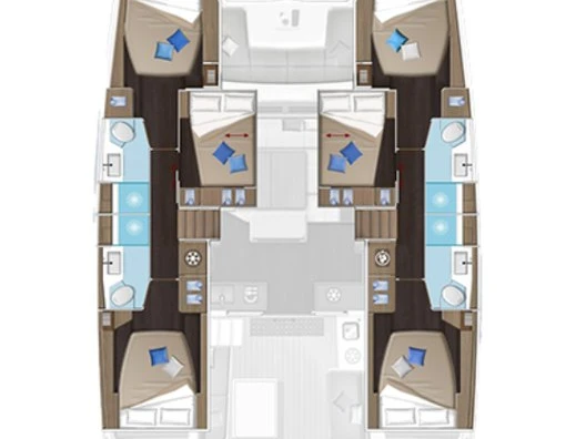 Catamarán para alquilar Lávrio al mejor precio