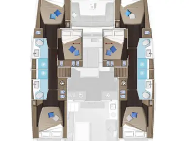 Catamarán para alquilar Lávrio al mejor precio