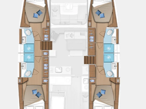 Alquiler de Lagoon Lagoon 46 en Álimos