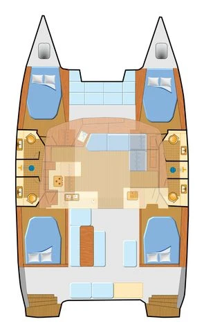 Alquiler Catamarán en Rogoznica - Fountaine Pajot Astrea 42