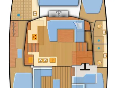 Alquiler de embarcaciones Fountaine Pajot Elba 45 enBiograd na Moru en Samboat