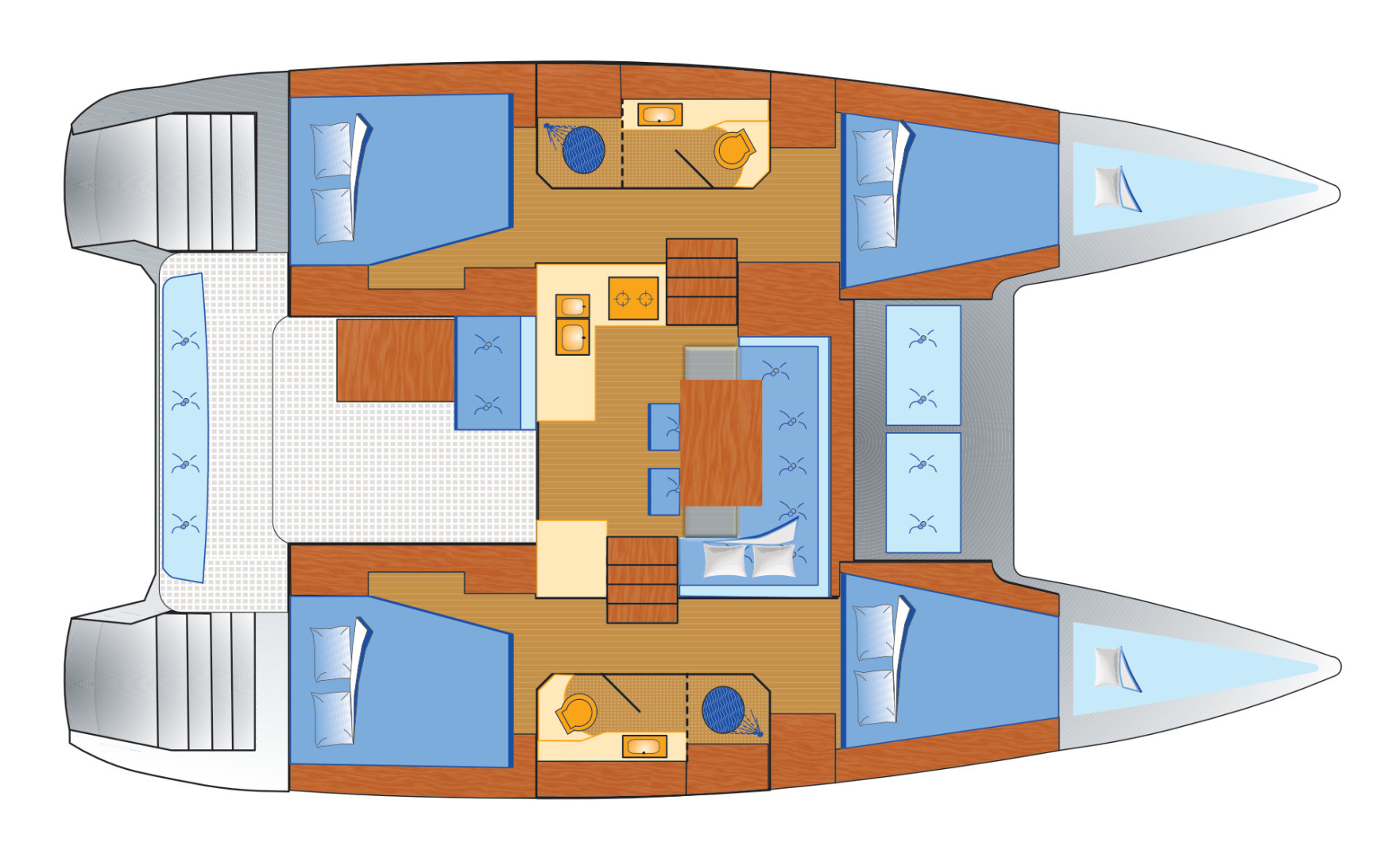 Alquiler Punat - Lagoon Lagoon 40 en SamBoat