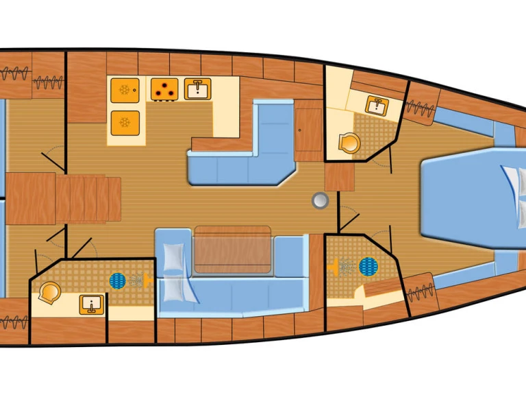 Alquiler de Velero, con o sin patrón Bénéteau Rogoznica