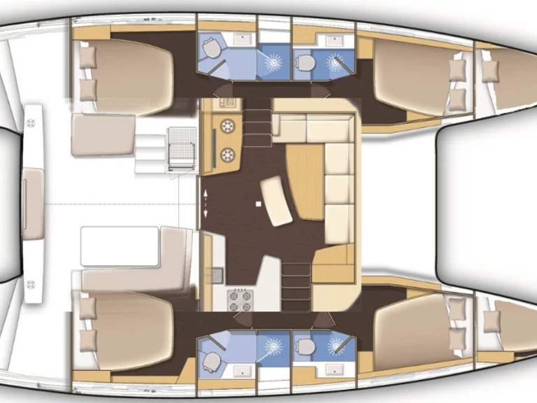 Catamarán para alquilar Lefkáda al mejor precio