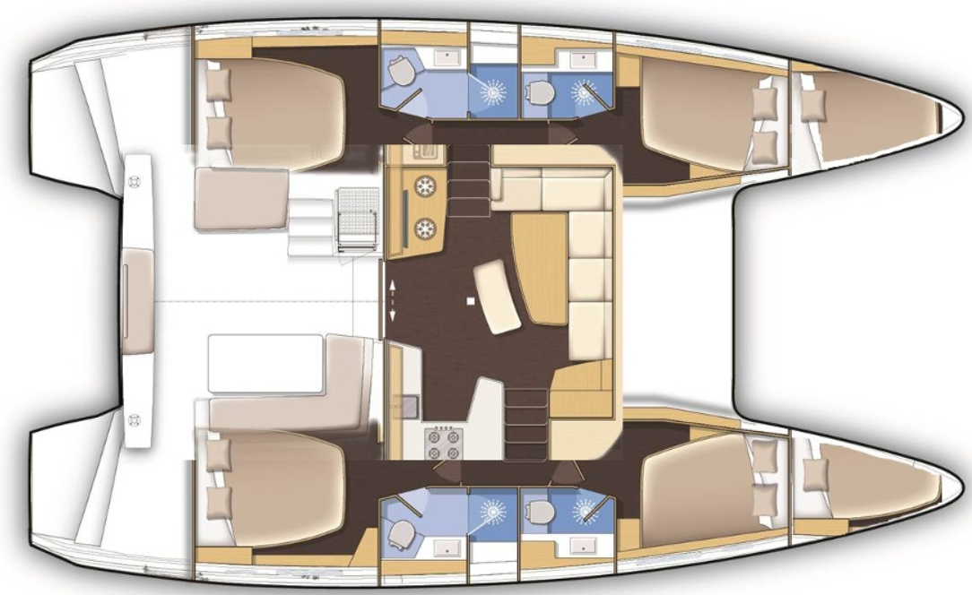Catamarán para alquilar Lefkáda al mejor precio